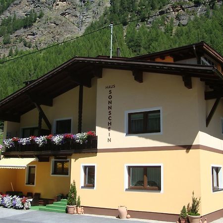 Haus Sonnschein Bed & Breakfast Solden Ngoại thất bức ảnh